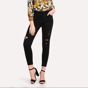 BLANK NYC | Destroyed Skinny Jeans | Sz 24